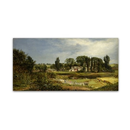 Andrew Warren 'Long Island Homestead' Canvas Art,16x32